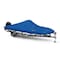 Eevelle Boat Cover JON STYLE BASS BOAT, Outboard Fits 9ft 6in L up to 75in W Royal SFJB0975B-RYL - alternate 1